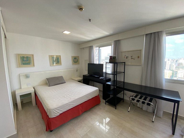 Flat na Vila Olimpia rua Santa Justina