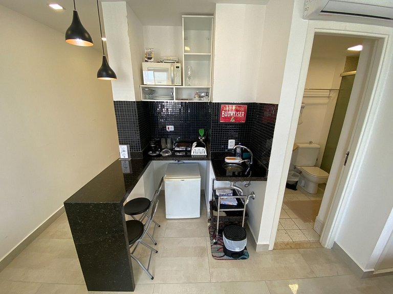 Flat na Vila Olimpia rua Santa Justina