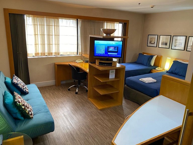 Charmoso Flat na Faria Lima