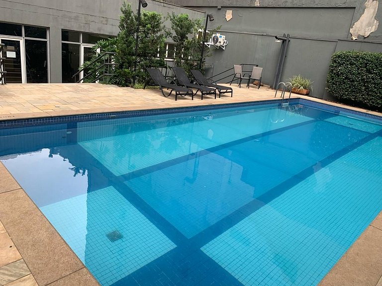 Charmoso Flat na Alameda Campinas