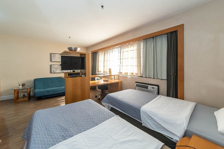 Charmoso Flat na Faria Lima