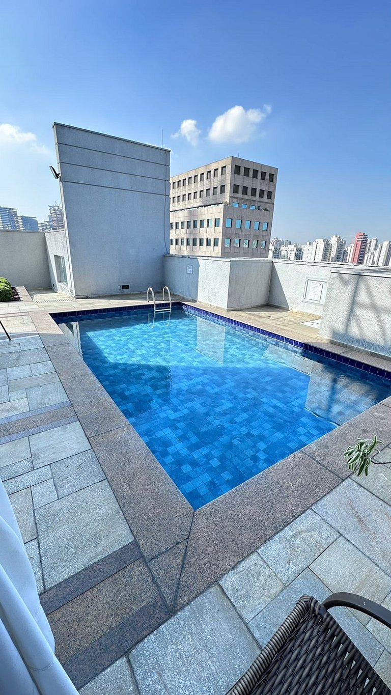 Charmoso Flat nas Nações Unidas Mercure